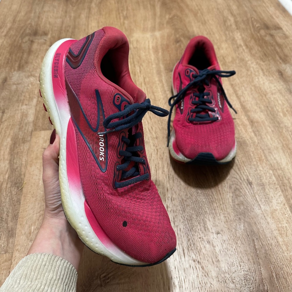 Brooks | Women's Glycerin 21 Raspberry Estate Running Shoes, Size 12